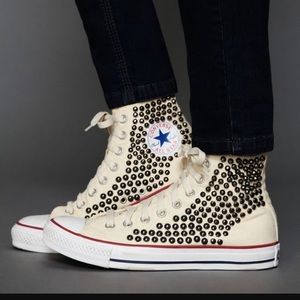 Free People Studded Converse